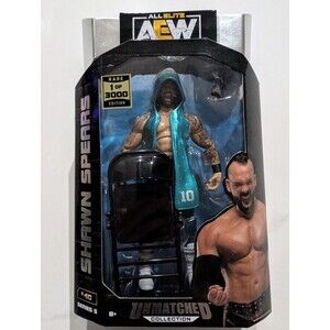 AEW Unmatched Series 5 Shawn Spears Rare Edition Chase Figure 1 of 3000 #40